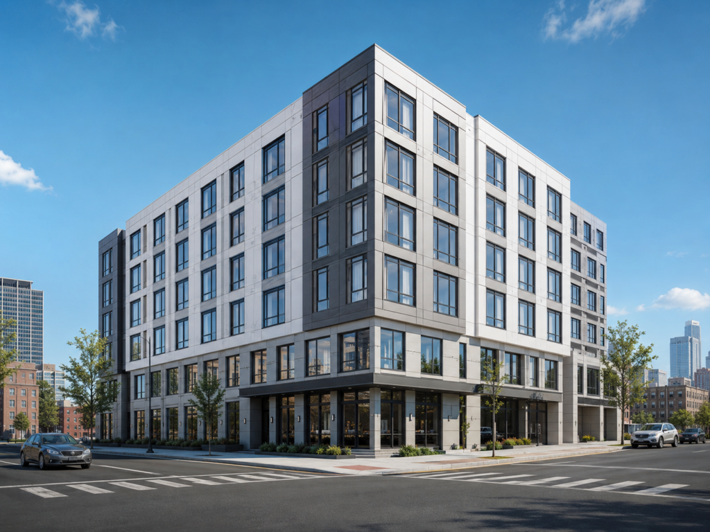 Example of panelized steel hospitality systems